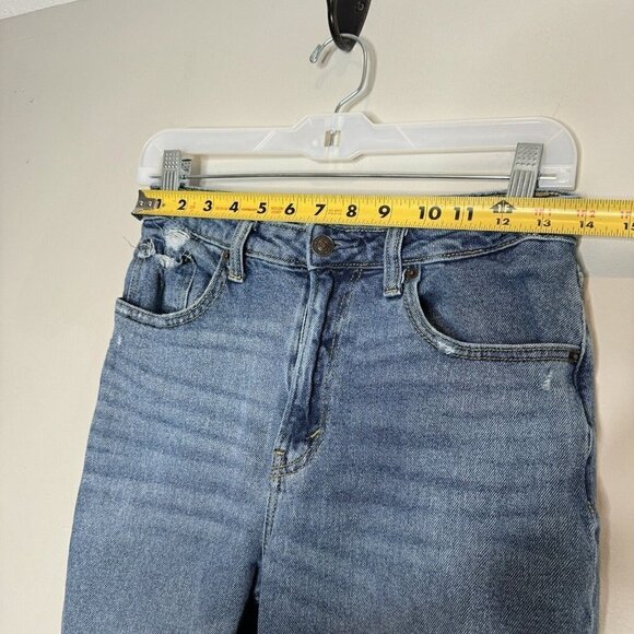 Abercrombie And Fitch Curve Love Mom Jean Distressed Size 26 2 Regular - Picture 4 of 6